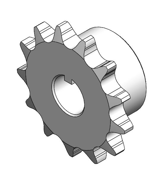 Brushing - Sprocket P3/4" Z13 Ø25